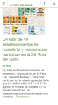 Mobile Screenshot of larutadelgallo.com