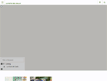 Tablet Screenshot of larutadelgallo.com